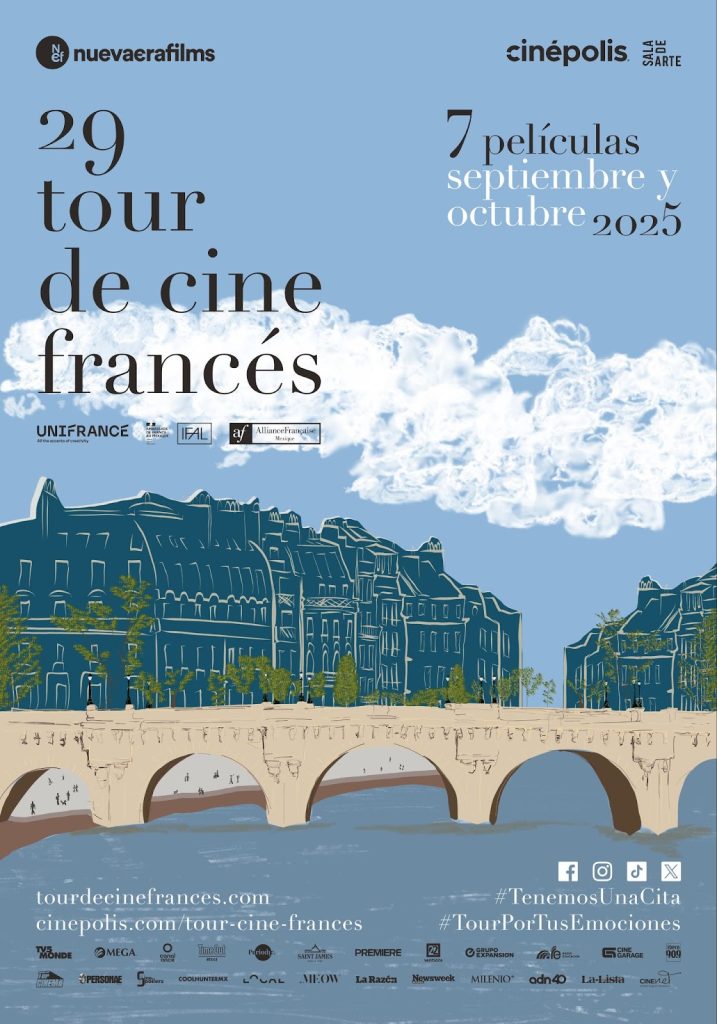 Se revelan los títulos 29a edición del Tour de Cine Francés 2025